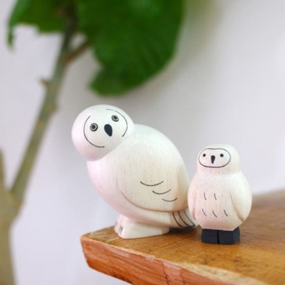 Figurine Chouette en Bois