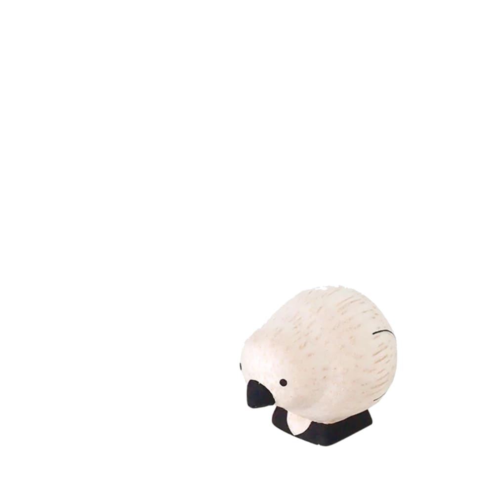Figurine Poule Enfant en Bois