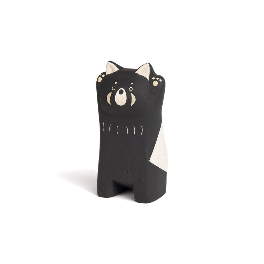Figurine Panda roux en Bois