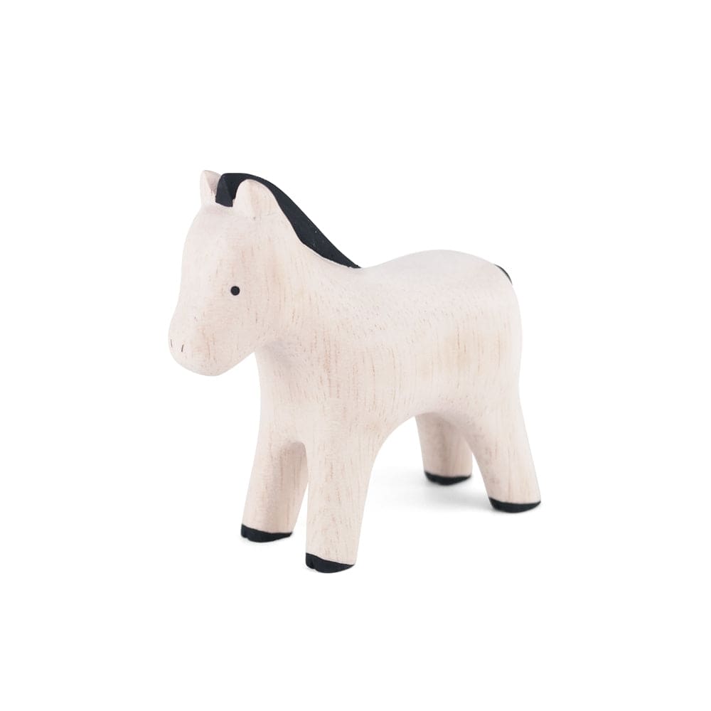 Figurine Poney en Bois