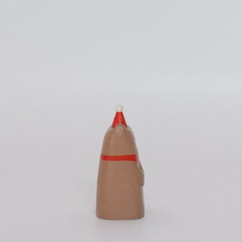 Figurine en bois série de Noël 