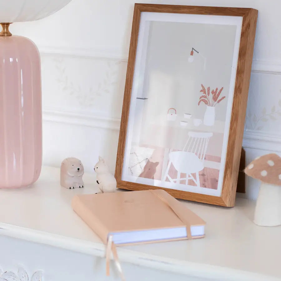 Figurine Castor en Bois - Animal en bois