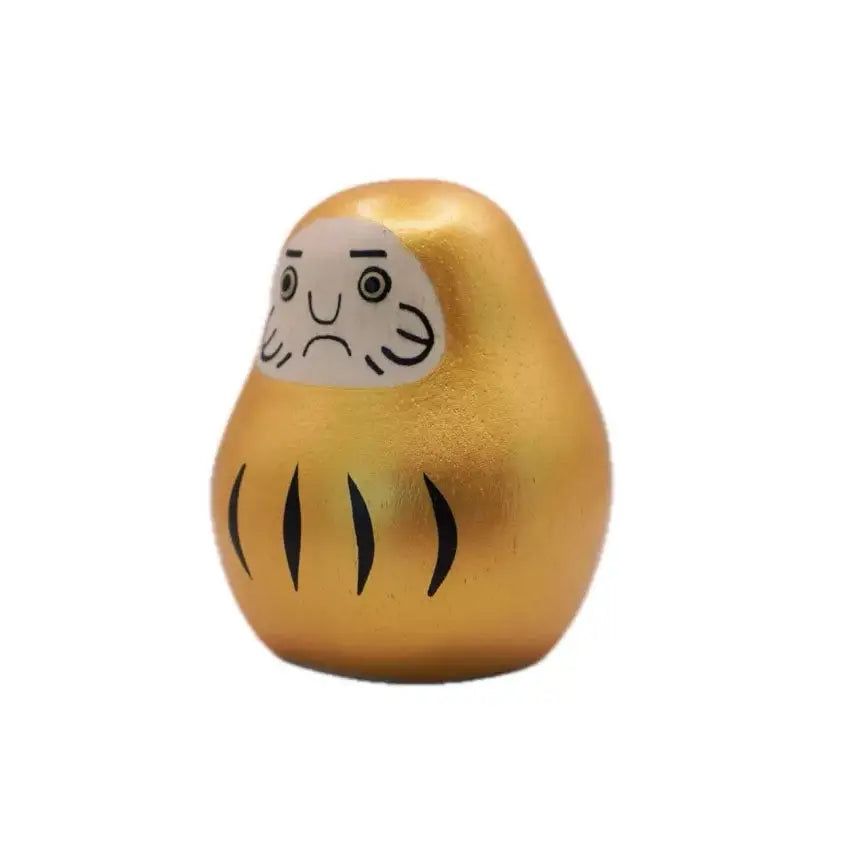 Figurine Daruma Or en bois - Wodden Animal