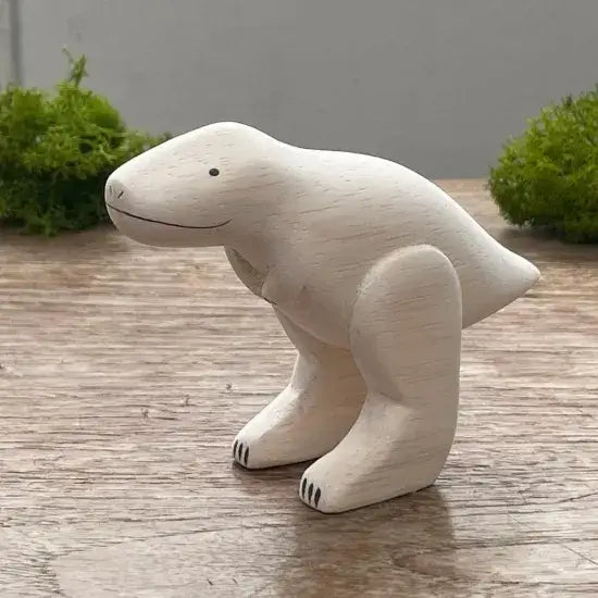 Figurine en bois – Dinosaures – Polepole (set de 9 pièces)