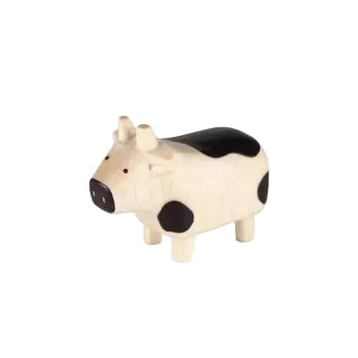 Figurine en bois Eto - Vache