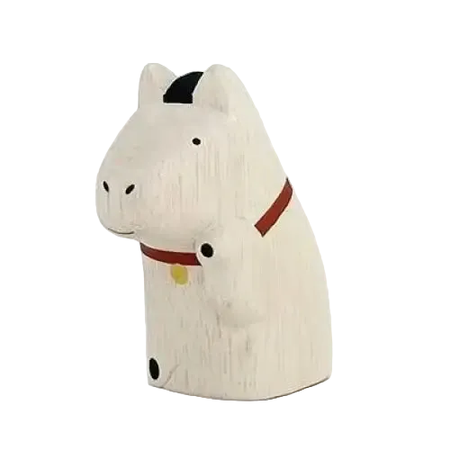 Figurine en bois – Maneki UMA – Figurines porte-bonheur