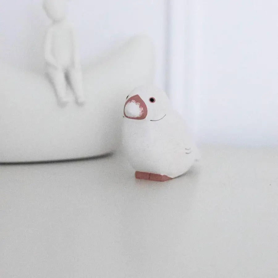 Figurine Moineau Ava en Bois - Wodden Animal