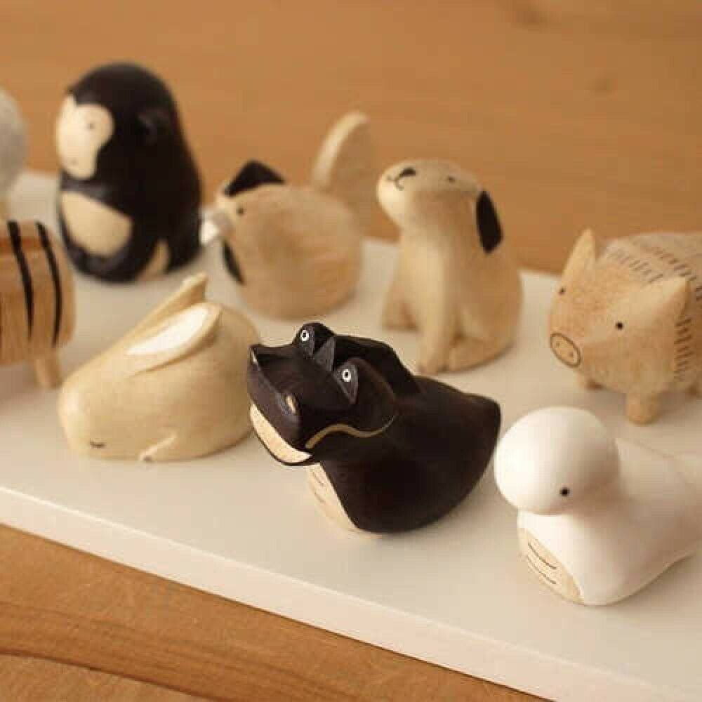 Figurine Set Zodiaque chinois en Bois