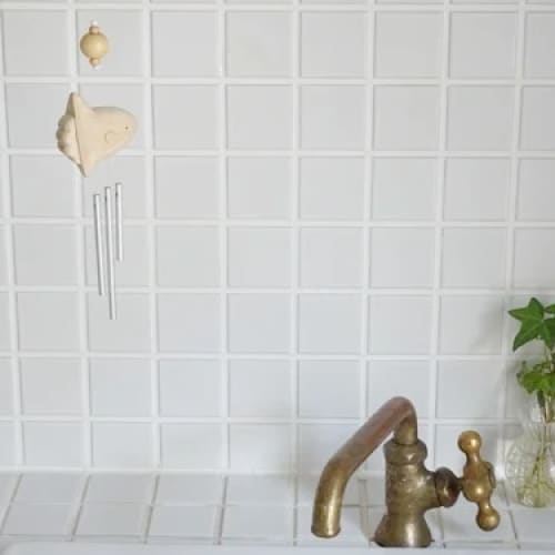 Polepole Wind Chime/ Dolphin - Wooden Animal