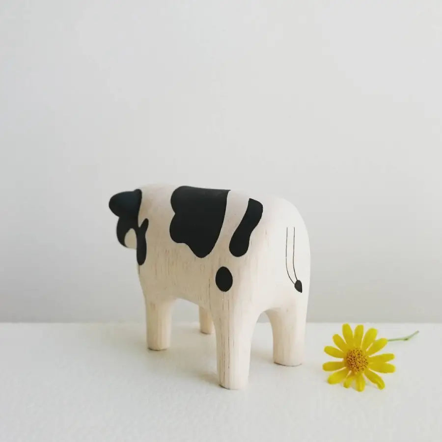Vache en bois | PolePole - Animal en bois