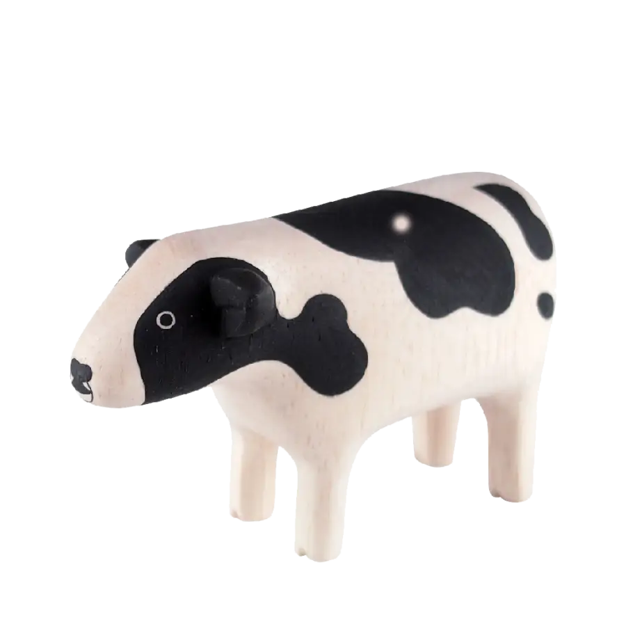 Vache en bois | PolePole - Animal en bois