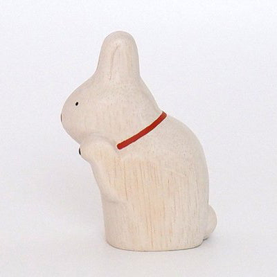 Wooden Maneki-usagi Rabbit | Zodiac sign