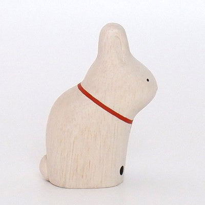 Coniglio in legno Maneki-usagi | segno zodiacale