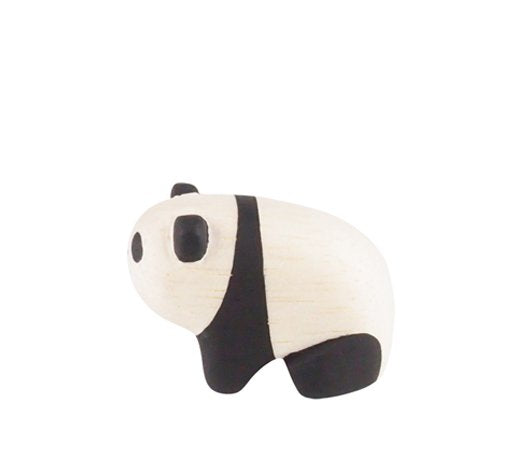 Figurine Panda Enfant en Bois