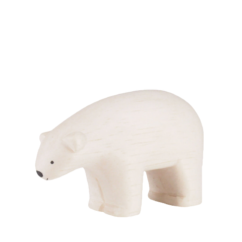 Eisbär aus Holz | Pole Pole