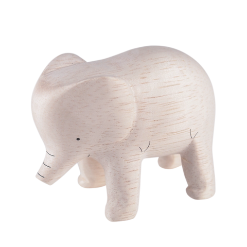 Elefante in legno | Lentamente