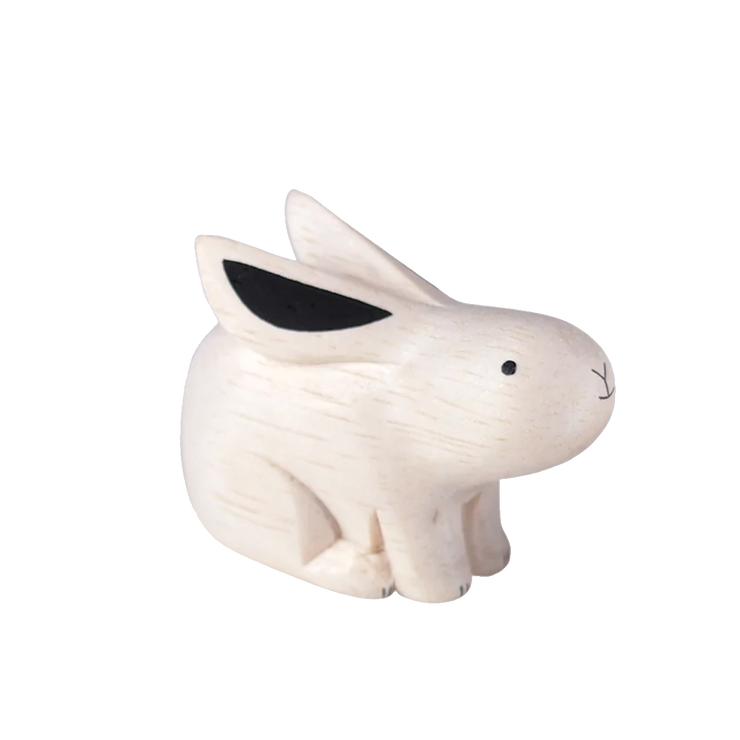 Conejo padre de madera | Oyako