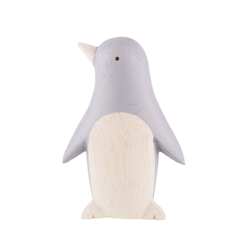 Pingüino de madera gris | campo campo