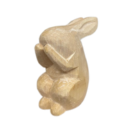 Conejo de madera cruda | Hazlo tu mismo