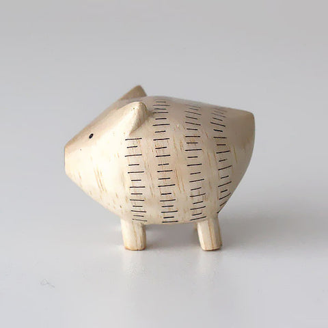 wooden boar | Zodiac sign