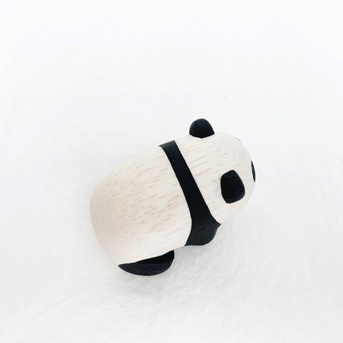 Figurine Panda Enfant en Bois