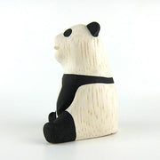 Genitore panda in legno | Oyako